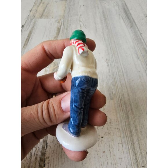 Dept 56 lighting jack-o-lanterns pumpkin carving dad accessory people figurine H - Picture 3 of 7